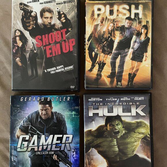 Other - Action DVD Bundle - 4 Full Length Movies on DVD. Buy at list price, GET A 5th!